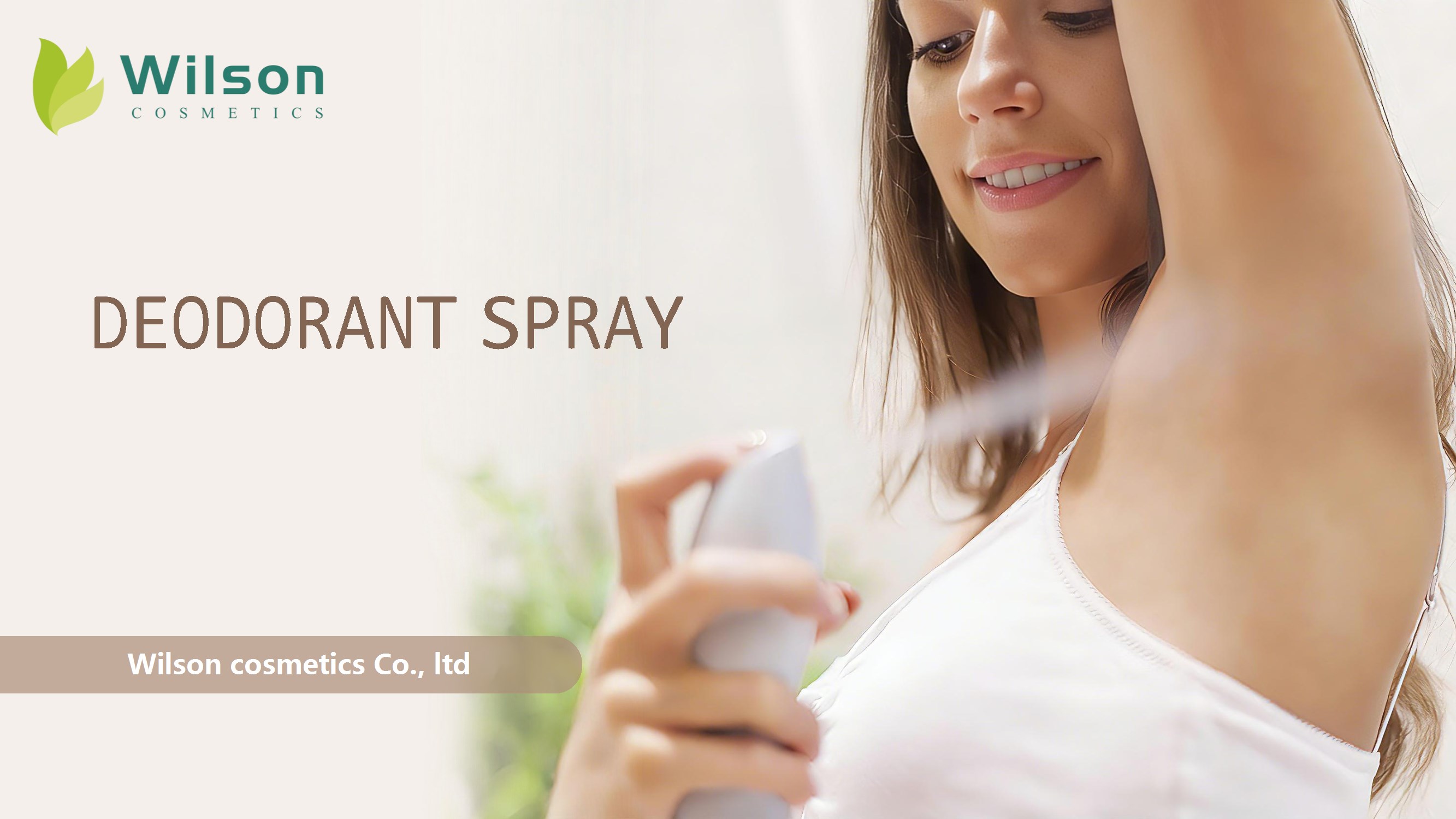 Deodorant ve spreji
